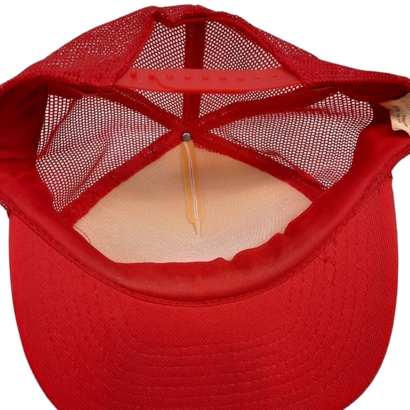 Vintage 80s Puerto Rico Snap Back Foam Trucker Hat Baseball Cap - Picture 5 of 10